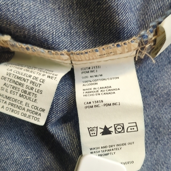 Vintage Tommy Hilfiger Flag Patch Denim Jacket 💙❤️ - Picture 6 of 11